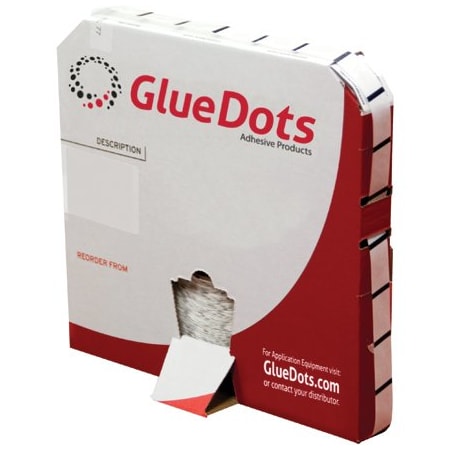 Glue Dots 1/4'' - Medium Tack Glue Dots - Low Profile BUY00030173